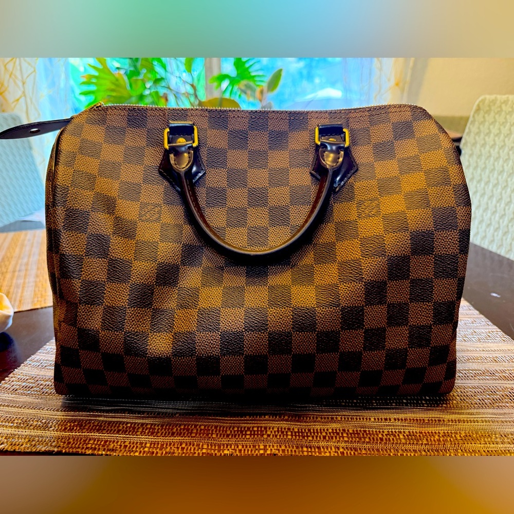 Louis Vuitton Speedy 30 Damier Ebene